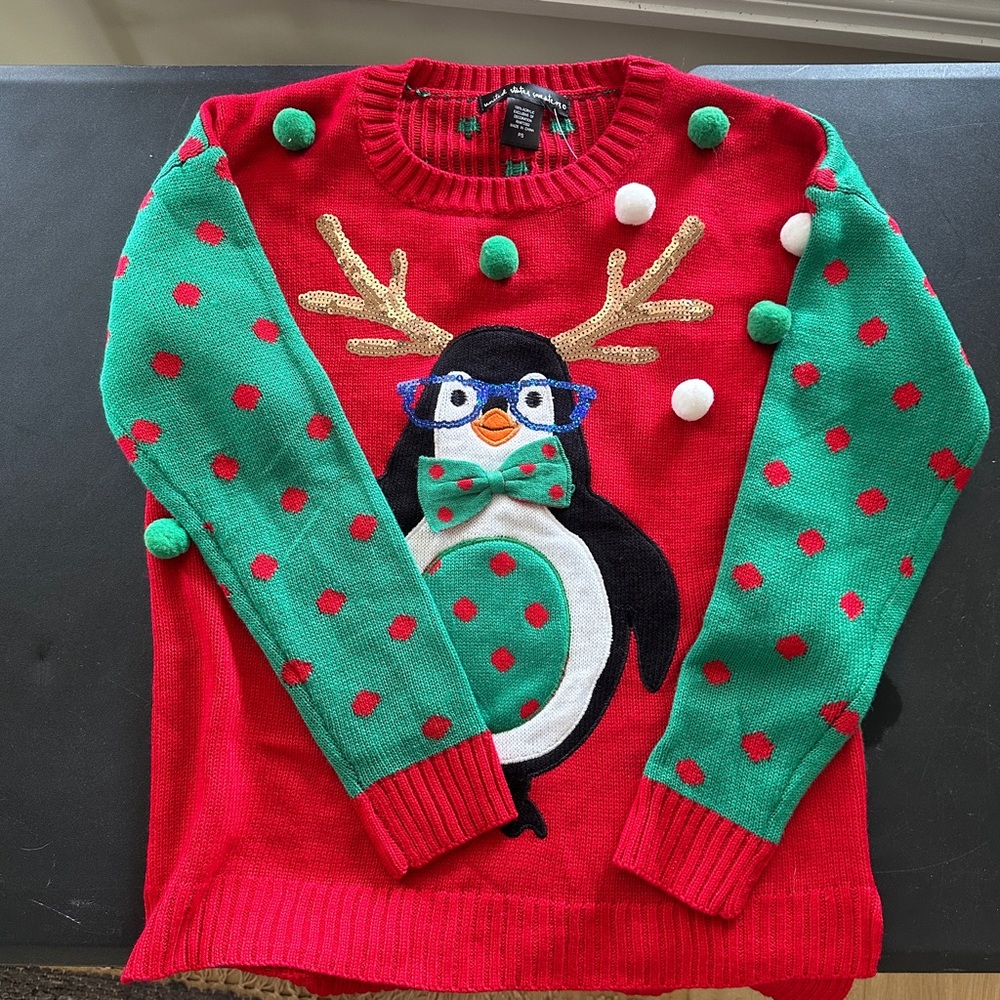 United States Sweaters - Penguin Christmas Sweater